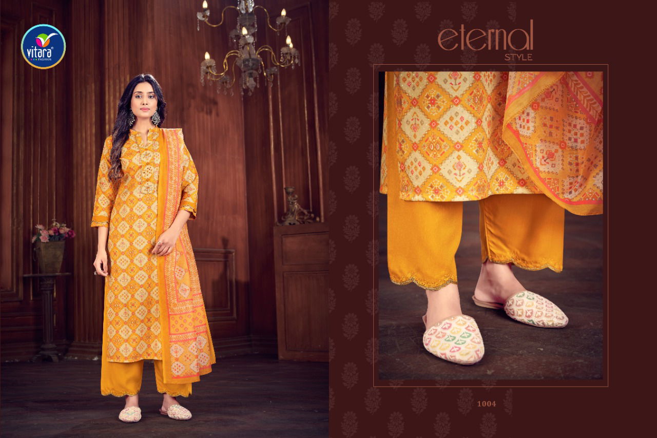 Vitara Classic Latest Heavy Ethnic Wear Ready Made Salwar Suit Collection